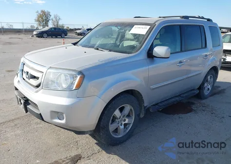 2010 Honda Pilot Ex из США, поврежденный, VIN 5FNYF4H40AB040260
